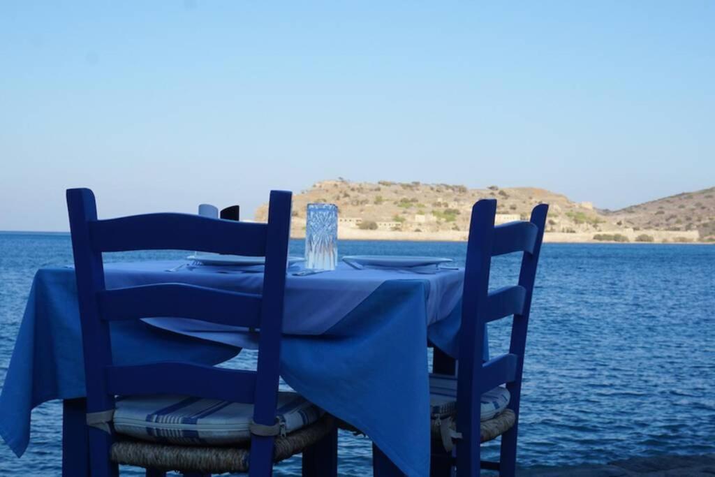 Urban Blue House Apartment Agios Nikolaos  Luaran gambar