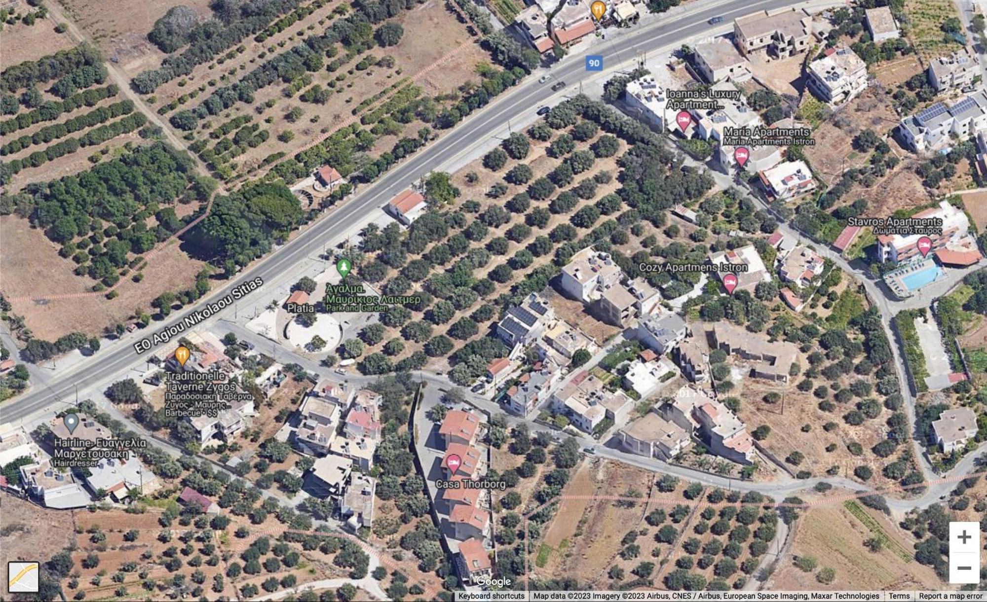 Urban Blue House Apartment Agios Nikolaos  Luaran gambar